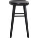 Dominic 26.5 inch Black Counter Stool